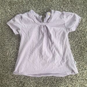 100% Organic Cotton The Honest Company Purple SS Girls Toddler 2t